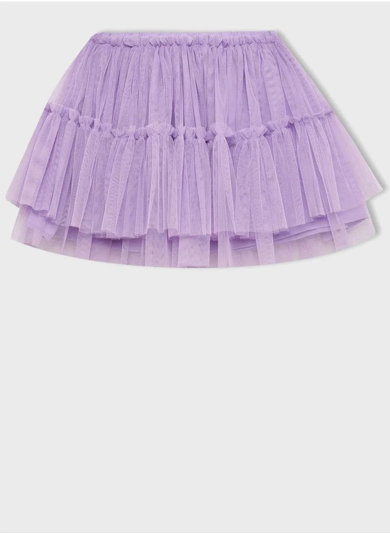 DeFacto Girl Regular Fit Knitted Skirt