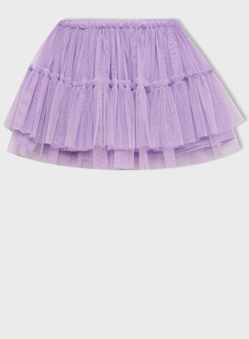 DeFacto Girl Regular Fit Knitted Skirt  - Image 4