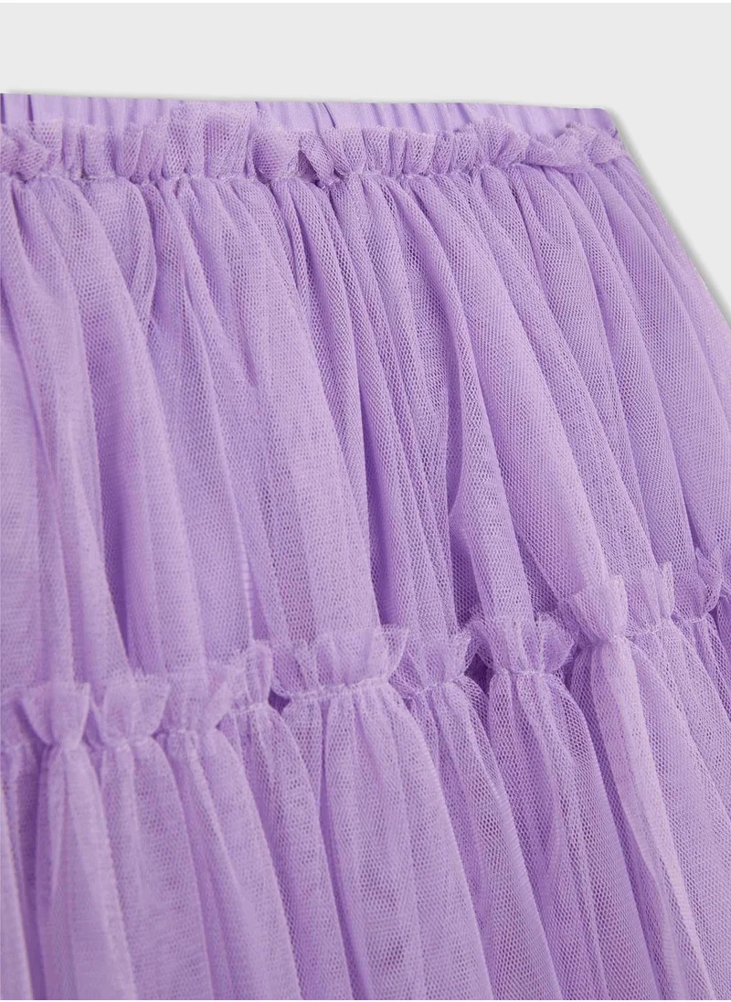 DeFacto Girl Regular Fit Knitted Skirt