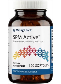 SPM Active - Specialized Pro Resolving Mediators for Healthy Tissue Function and Immune Support - 120 Count