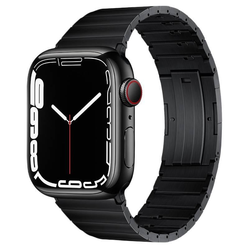 Metal Compatible with Apple Watch Smartwatch Band for daily smartwatch wear and replacement strap Silver Indoor Use On The Go Use Work Use Family - Image 5