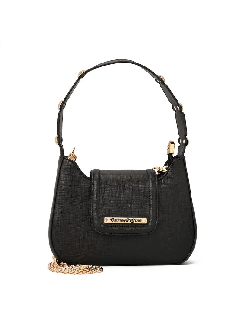 Carmen Steffens Hobo Bag Metals Black