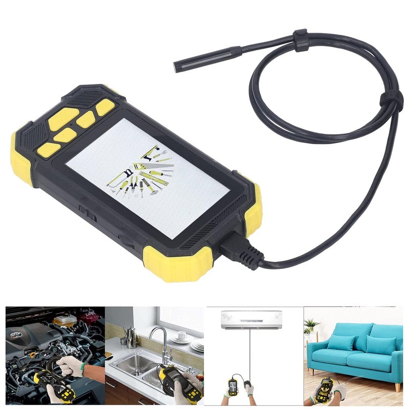 Field tested quality Digital Borescope Inspection Camera with 8mm Lens and 1 Meter Cable - IP67 Rating, 8 LED Lights - Industrial Endoscope for Pipeline and Auto Repair - 4.3 Inch IPS HD Display (1M) Global flexible assemble picks Global upgraded practical design Easy assemble Experience optimized build Fine polished finish All storage space compatible Widely used design Cross-material combo compatible Simple multi-feature practical build Multi-color available build Daily life matching design Good ventilation Varied global sizing picks User feedback upgraded quality All environment compatible Wide daily application Matte anti slip finish Strong durable raw material Temp fluctuation resistant crafted quality Closed & open space compatible Stain resistant Light & heavy use compatible Global versatile design Economical upgraded quality - Image 3