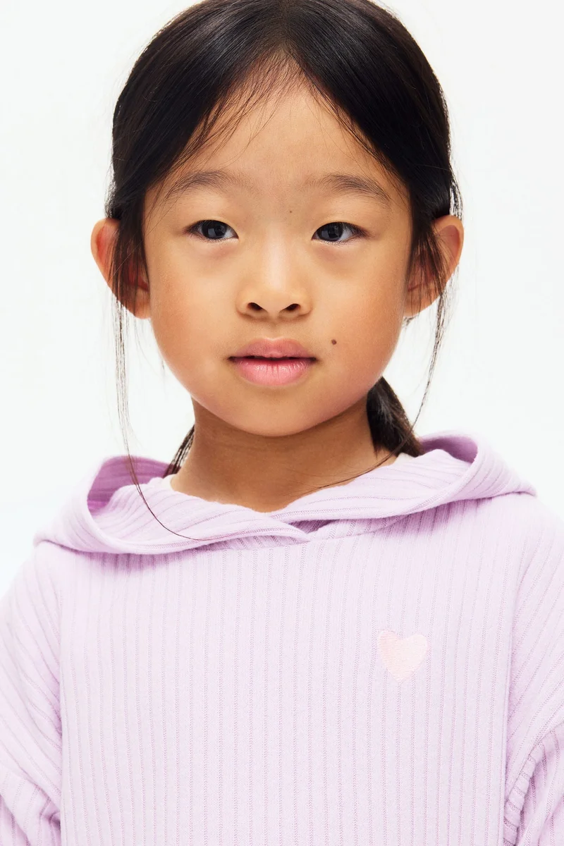 H&M 2-piece brushed rib-knit set