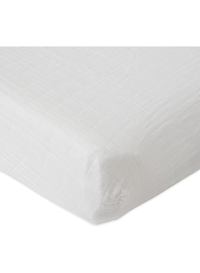 ليتل يونيكورن غطاء وسادة تغيير الحفاضات من القطن والموسلين - Image 3