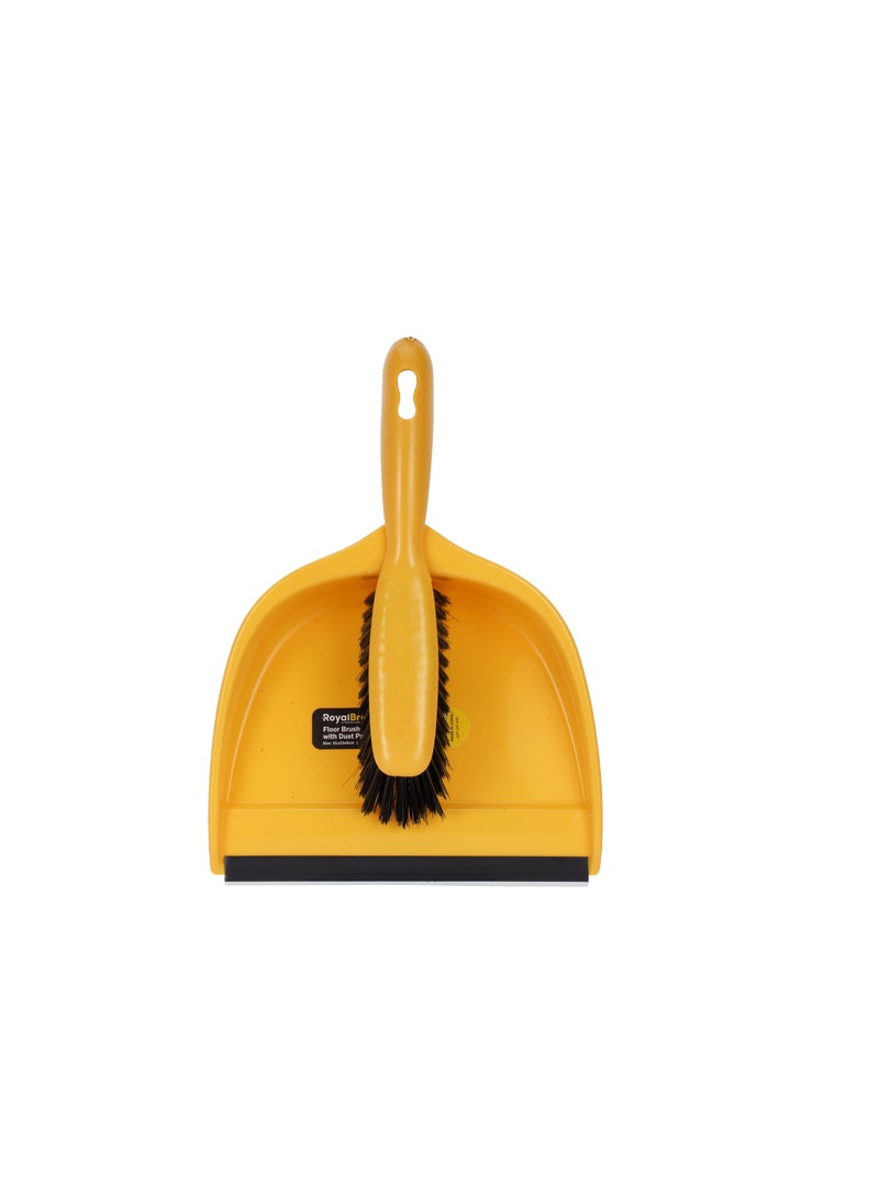 Royalford Royalford Dustpan with Brush RF12786 Dustpan with Brush with Durable Stiff Bristles and Comfortable Grip Multi-Purpose Cleaning Tool Perfect for Home, Kitchen, Office Use  - Image 2