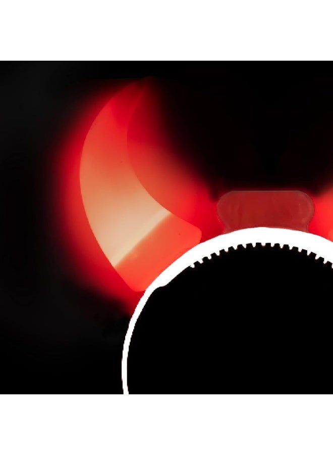 ThePartyPopper 1 Pc Devil Ear Glow Horn Headband Light Up LED Devil Horns for Halloween Costume - Image 2