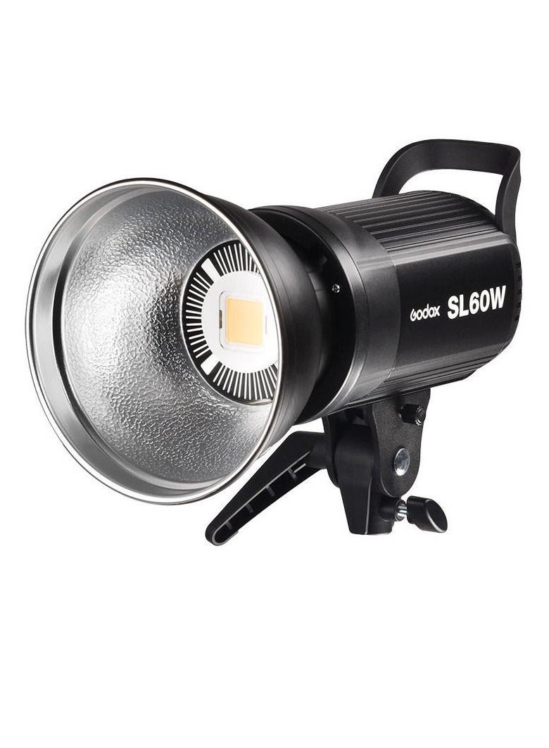 Godox SL60W Fill Light, High Power LED Video Light, Compact And Lightweight Metal Body Photography Light, Large Size LCD Display Studio Light For Photography Video, ( SL60W Standard Plus Remote Control) - Image 2
