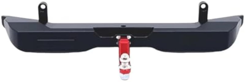 مصد RC متوافق مع MJX لـ Hyper Go H12Y H12Y+ سيارة RC زاحفة بمقياس 1/12 قطع ترقية وملحقات ممتص صدمات أمامي وخلفي من سبيكة الألومنيوم (أحمر) - Image 3