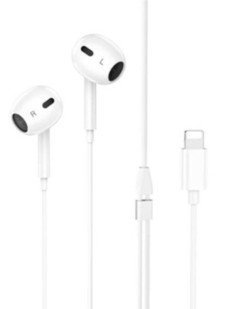 HOCO M111 High-Quality Stereo Earphones with Built-in Microphone and Comfortable Ergonomic Design - Image 1