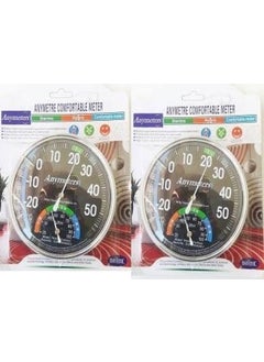Mechanical Thermometer Humidity Temperature Meter Set of 2
