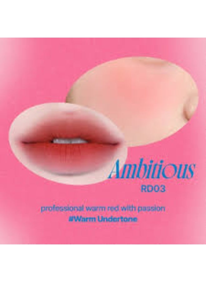 fwee Lip & Cheek Blurry Pudding Pot RD03 Ambitious 5g - Image 2