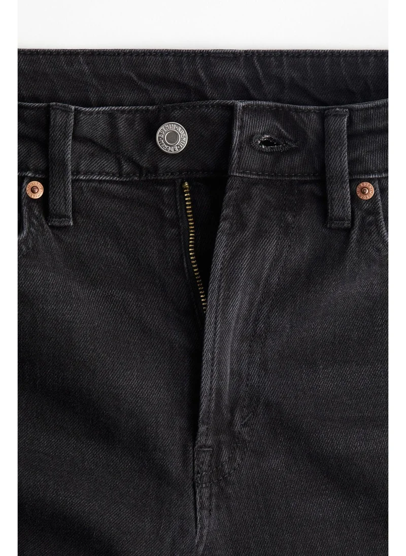 اتش اند ام Slim Straight High Ankle Jeans