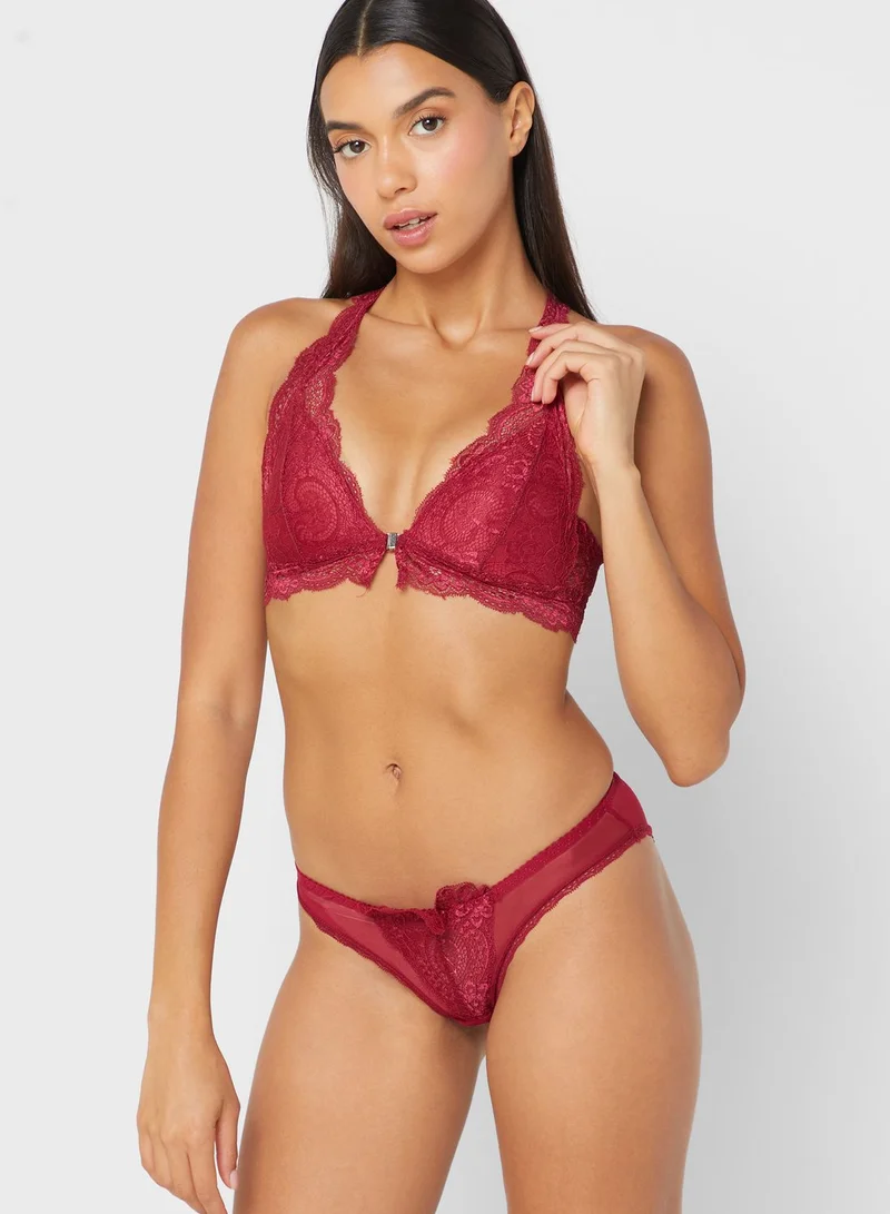 ELLA Lace Bralette & Brief Set