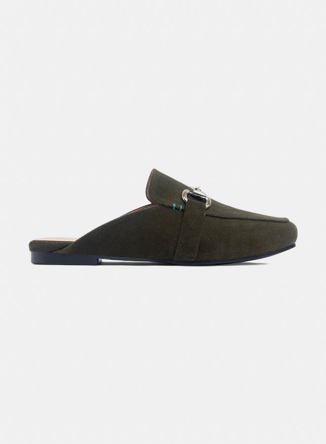 TGS Suede Mules  - Image 1