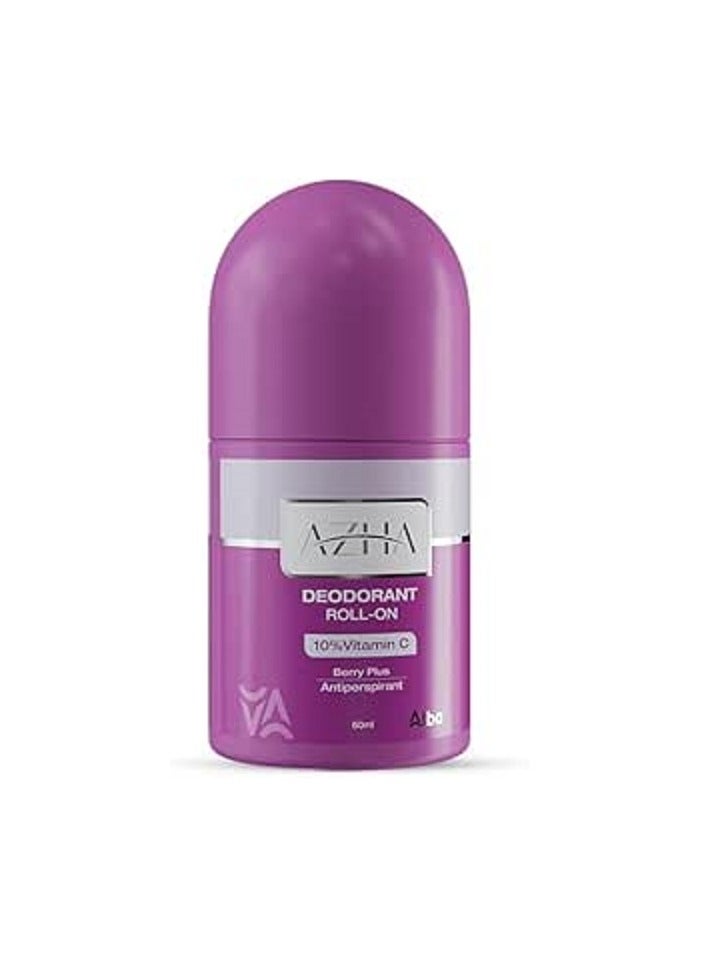 مزيل عرق رول أون برائحة التوت بلس 60 مل