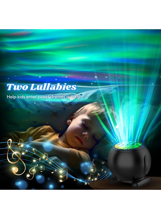 كيلا جهاز عرض المجرة، جهاز عرض النجوم، مكبر صوت بلوتوث مدمج، جهاز تحكم عن بعد، تصميم قابل للتعديل بزاوية 360 درجة، جهاز عرض ضوء ليلي للأطفال والكبار، جهاز عرض ضوضاء بيضاء للشفق القطبي للديكور المنزلي/الاسترخاء/الموسيقى/الهدايا - Image 3