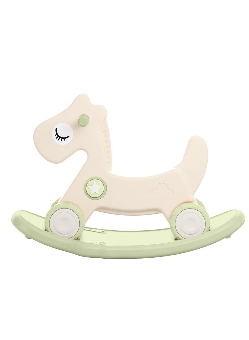 FULL JOY Rocking Horse 2 In 1 Toddler Baby  With Detachable Balance Board And Footrest - Image 1