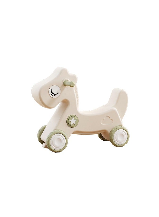 FULL JOY Rocking Horse 2 In 1 Toddler Baby  With Detachable Balance Board And Footrest - Image 3