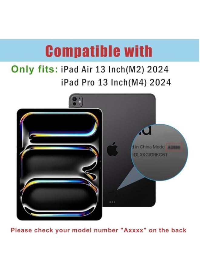 【2pcs】 Screen Protector for iPad Pro 13-inch(M4)/ iPad Air 13-inch(M2) 2024, Tempered Glass Screen Protector for iPad Pro 13/iPad Air 13 2024 - Image 2