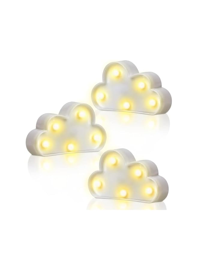 The Bros LED Cloud Night Light, Can Be Hung On The Wall Kids Room Light, Suitable for Birthday Party Holiday Decoration Baby Room Nursery Decoration (Cloud) - Image 2