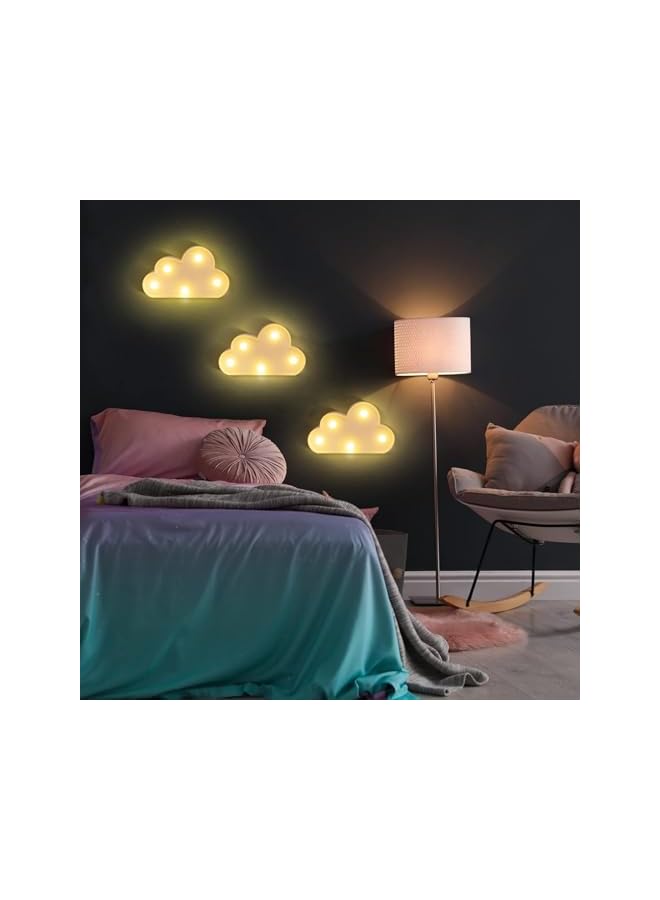 The Bros LED Cloud Night Light, Can Be Hung On The Wall Kids Room Light, Suitable for Birthday Party Holiday Decoration Baby Room Nursery Decoration (Cloud) - Image 4