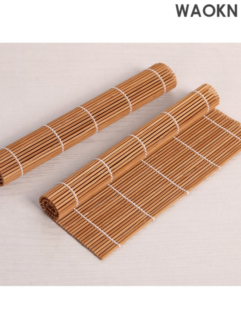 WAOKN Handy Generic Sushi Making Kit, Bazooka Maker with Bamboo Sushi Rolling Mat, Chopsticks, Rice Paddle, Spreader, Cooking Sushi Gifts for Sushi Lovers Beginners Pros,,Attractive Addition To Any Kitchen - Image 4