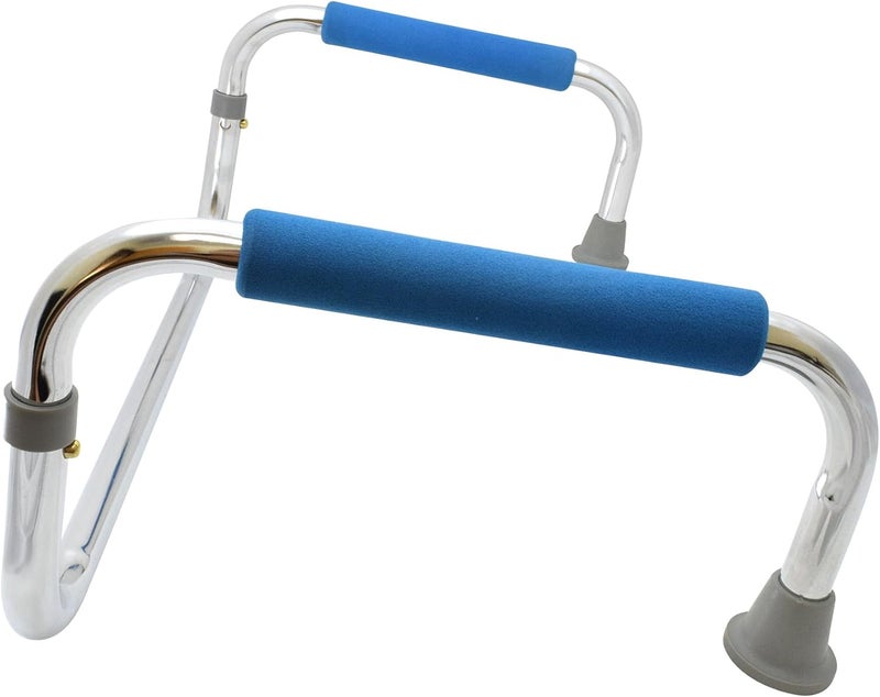 Secure Stand Assist Rail for Elderly with Padded Grab Bar Handles  Chair  Couch Lift Assist Standing Support for Disabled  Handicap Grab Bar Bed Cane Rail for Seniors  Portable Folding Design - Image 5