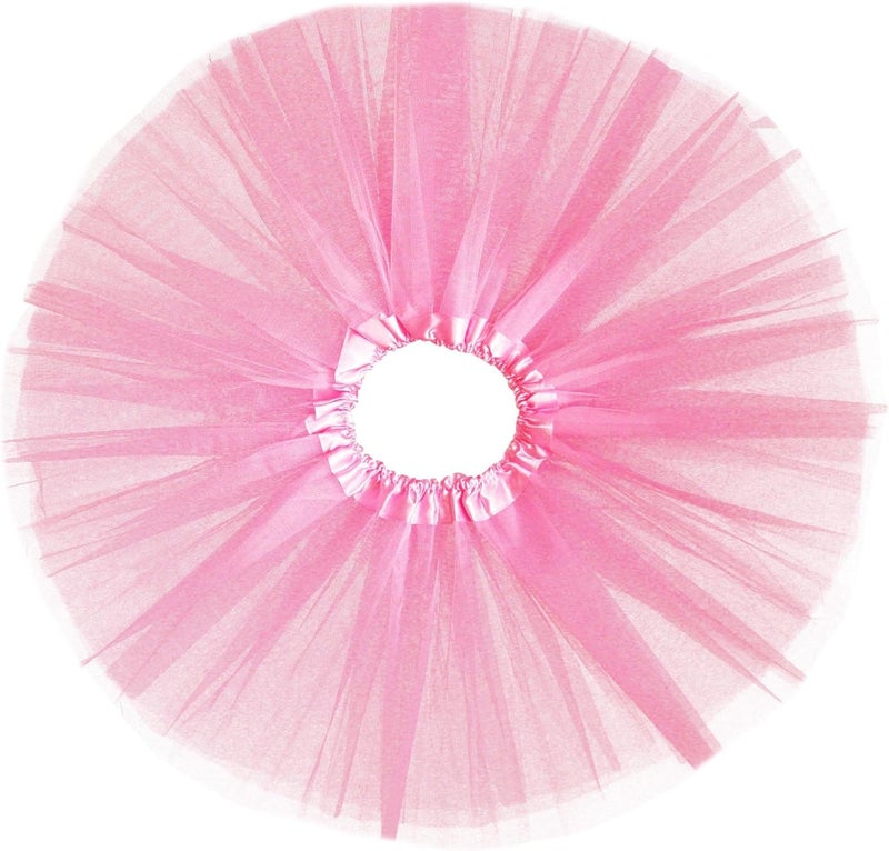v28 Women's, Teen, Adult Classic Elastic 3, 4, 5 Layered Tulle Tutu Skirt - Image 3
