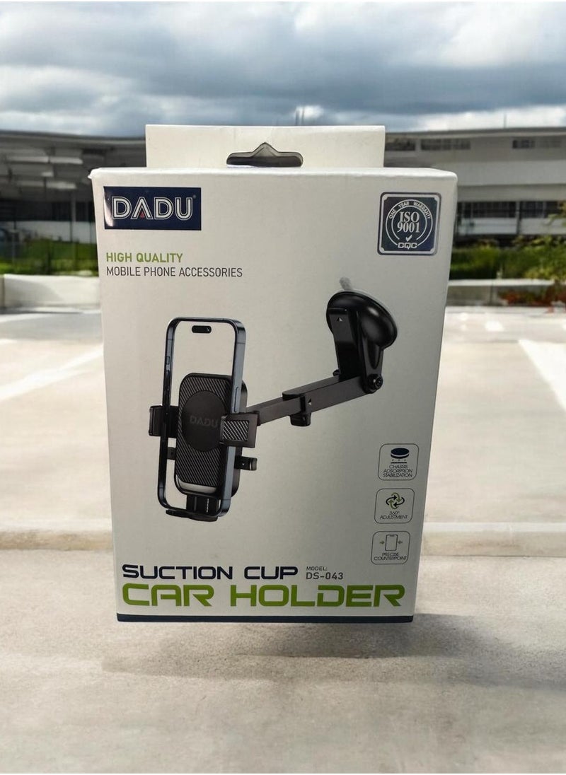 Generic DADU Car Phone Holder Stable & Strong Suction Cup, Phone Holder Car for Dashboard & Windscreen & Air Vent & Desk  - Image 2