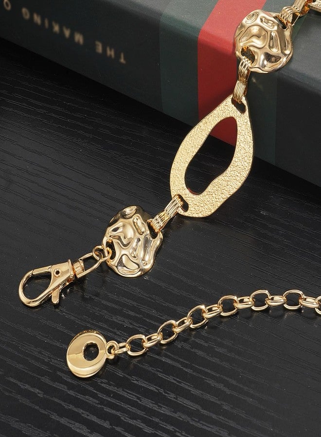 Suyi Chain Belt for Women Chunky Waist Chain for Ladies Dresses 105CM Gold 1 - Image 4