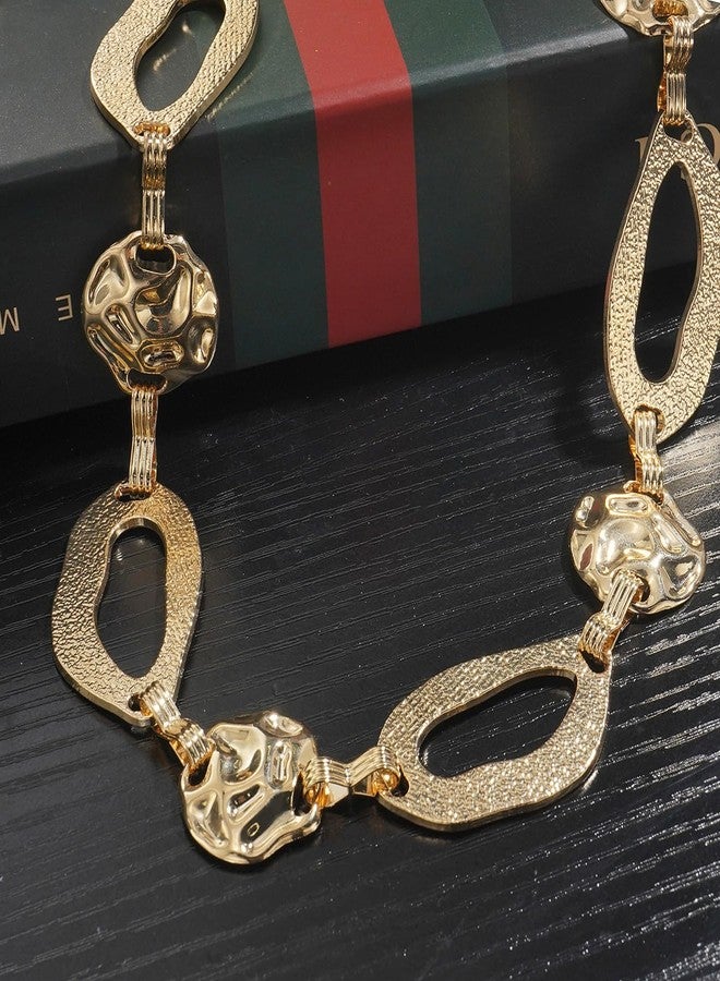 Suyi Chain Belt for Women Chunky Waist Chain for Ladies Dresses 105CM Gold 1 - Image 5