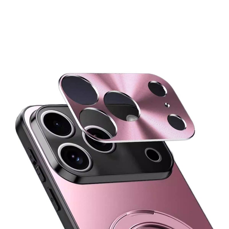 غطاء واقي بAcrylic لـ iPhone 14 / 14 Plus / 14 Pro / 14 Pro Max مع حماية من السقوط وحامل قائم مع مقاوم للصدمات مع مغناطيس قوي مع تغطية كاملة باللون أزرق مغناطيسي بوظيفة حامل من ال. - Veloris - Image 5