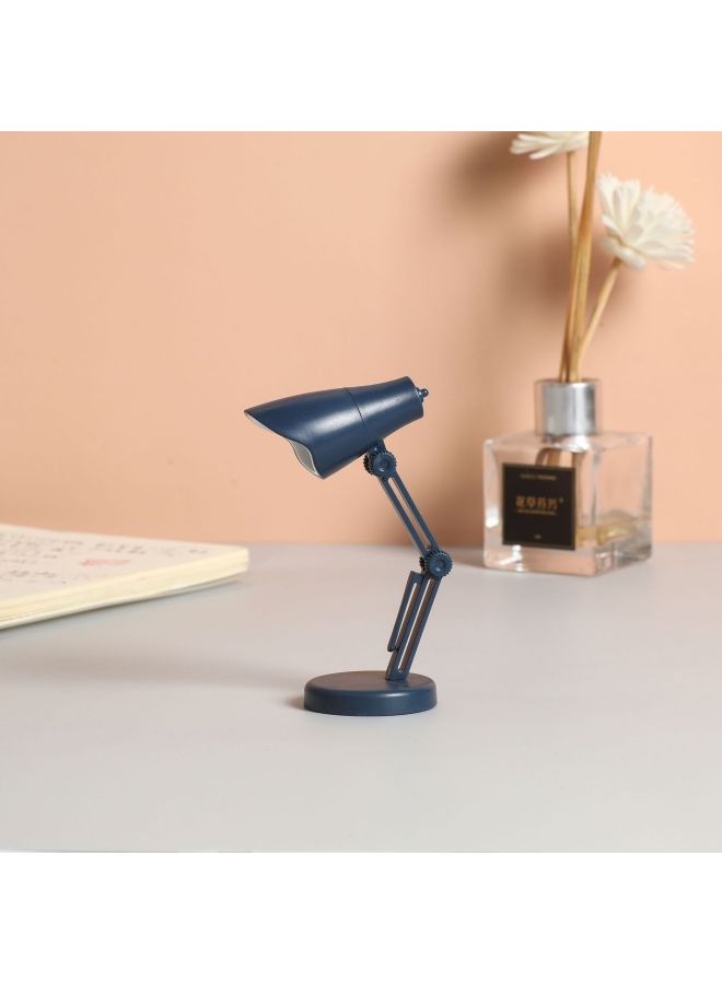 Vintage Lotus Leaf Usb Lamp Girl's Heart Ins Student Dormitory Desktop Flower Decorative Table Lamp Bedroom Ornaments Night Light-Color:LD01 Blue  - Image 1
