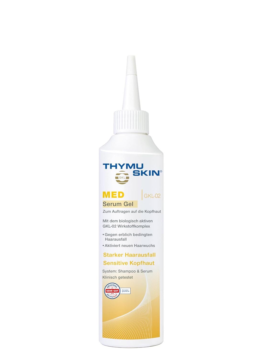 thymu skin gkl - Thymuskin Med Serum Gel - Advanced Hair Peptide Serum for Hair Growth & Density - Hair Care Solution with Multi-Peptide Formula - Hydrating Serum for Scalp Health - Image 1