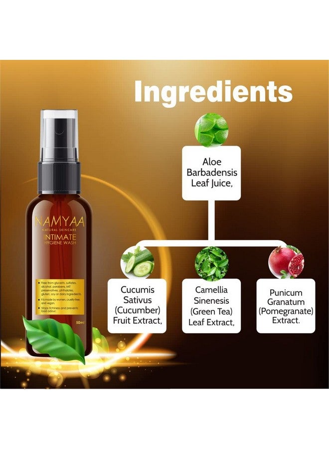 NAMYAA Intimate Hygiene Wash With Tea Tree Extracts, 50Ml - Image 4