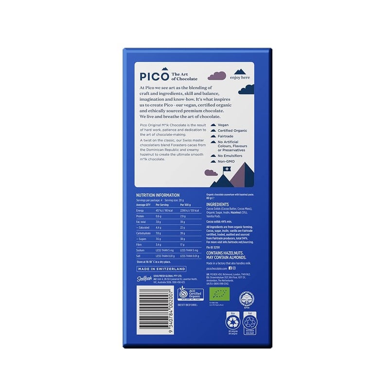 Pico Original M*lk Chocolate 80gms - Image 2