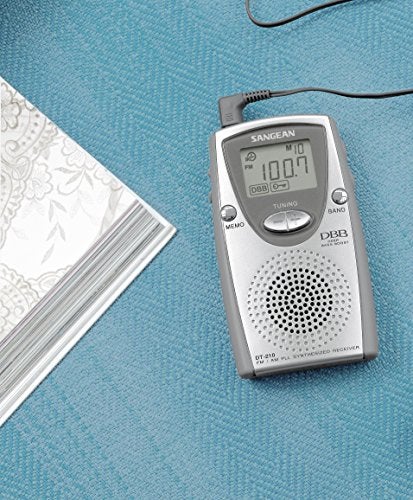 Sangean DT-210 FM-Stereo/AM PLL Synthesized Tuning Pocket Radio - Image 2