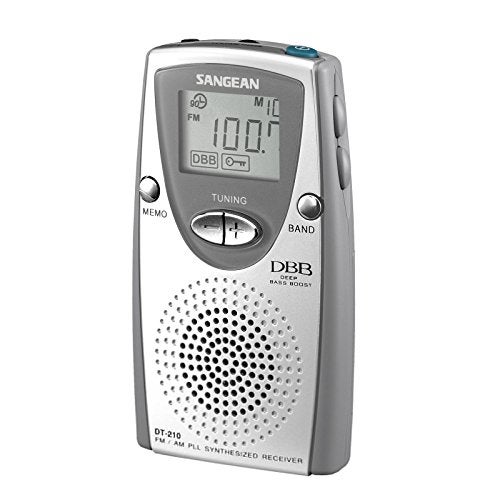Sangean DT-210 FM-Stereo/AM PLL Synthesized Tuning Pocket Radio - Image 4
