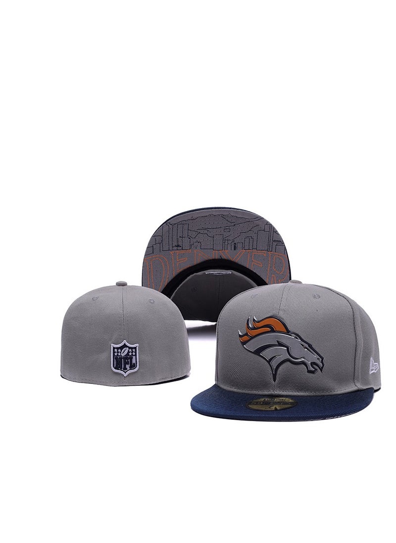 Generic - NEW ERA 3D Embroidered Fitted Baseball Team Cap with Closed Back for Sun Protection-60.6CM - Image 1
