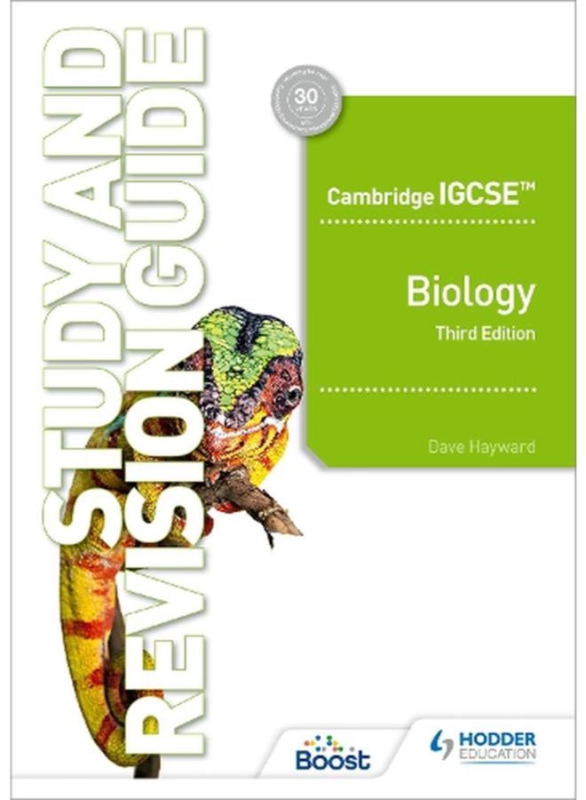 Cambridge IGCSE Biology Study and Revision Guide Third Edition Ed 3