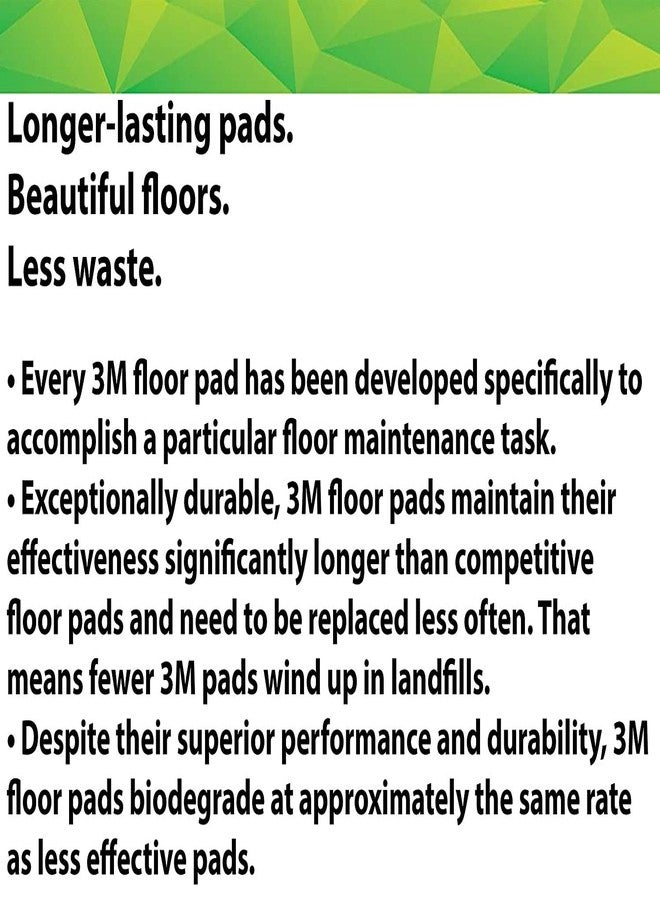 TARGET HYGIENE 3M 5100 RED Buffer Floor Pad, 17 inch (Pack of 5 PCS) - Image 5