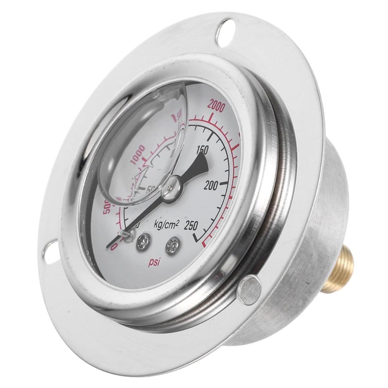 مقياس ضغط صناعي جارفالون مقاوم للصدمات لتطبيقات الزيت والهواء سهل التركيب - Image 1