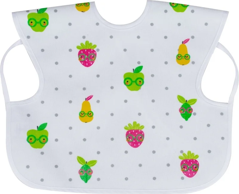 Sevi Bebe Sevi Baby Wearable Bib Cute Fruits