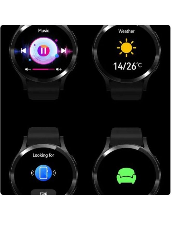 AROAQ F8 1.39inch Full HD IPS Color Smart Watch IP67 Waterproof Smartwatch Heart Rate Sleep Monitor Multiple Sport Model Fitness Bracelet Men Women - Image 5