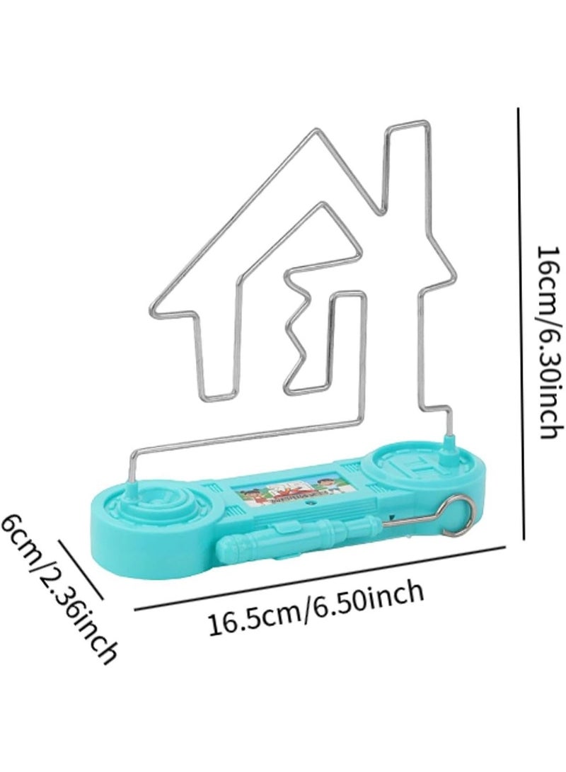 Solumi Buzz Wire Game – 3-in-1 Collision Electronic Maze Game with Replaceable Tracks & Gift Box, Focus & Patience Training Game for Kids, Teens & Adults – Intellectual Development Toy with Lights & Sound (Green)  - Image 2