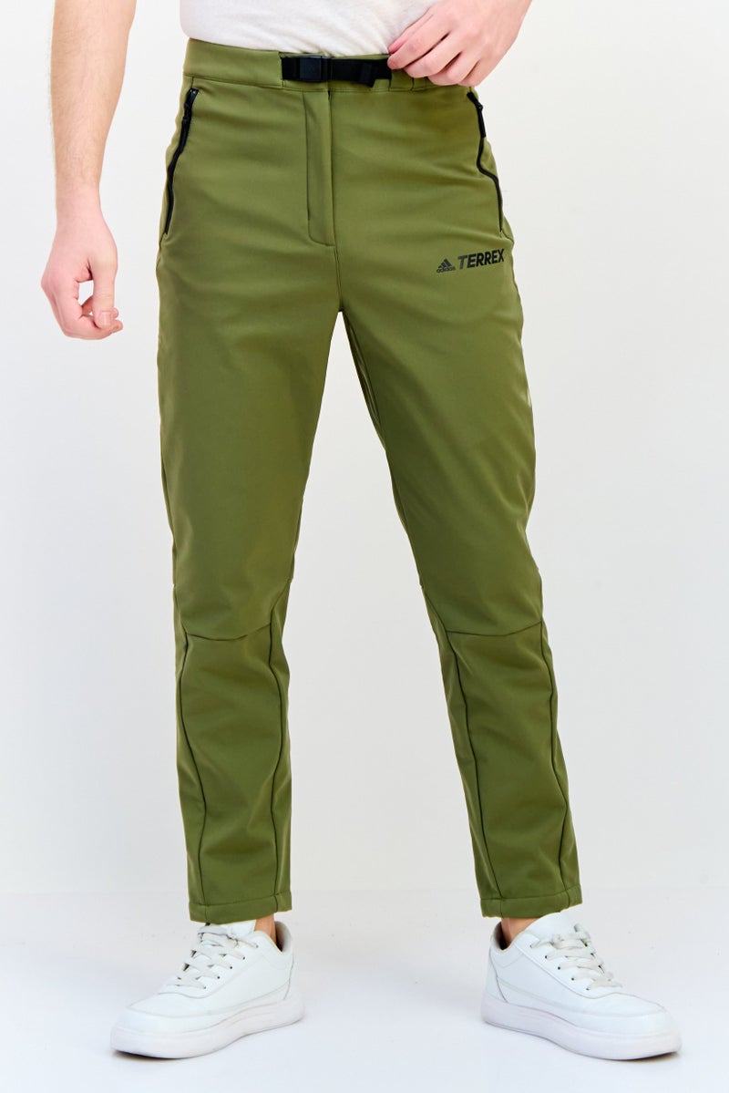 Adidas Adidas Terrex x National Geographic Men Sportwear Fit Outdoor Tactical Pants, Olive - Image 1