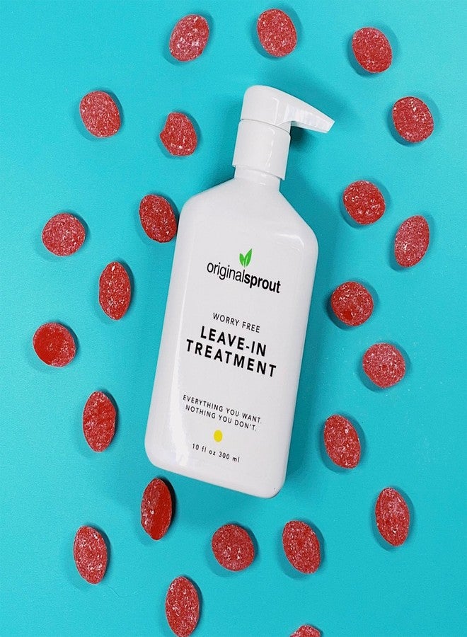 Original Sprout Worry Free Leave-In Conditioner Treatment and Detangler for All Hair Types, 10 oz. Bottle - Image 4