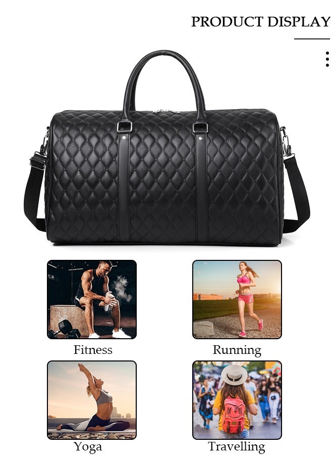 DUNISO Travel Duffel Bag Luggage Collection Business Travel Suitcase  Weekender Overnight Bag Large Carry On Airport Bag for Travel Business Trips Sports Duffel Bag Gym Sports Luggage Bags - Image 2