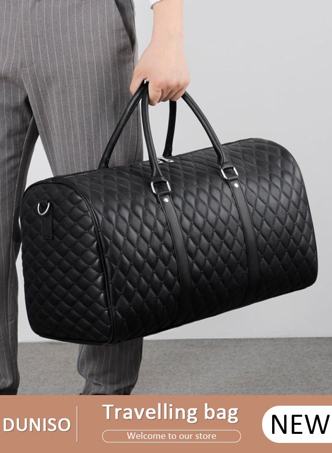 DUNISO Travel Duffel Bag Luggage Collection Business Travel Suitcase  Weekender Overnight Bag Large Carry On Airport Bag for Travel Business Trips Sports Duffel Bag Gym Sports Luggage Bags - Image 1